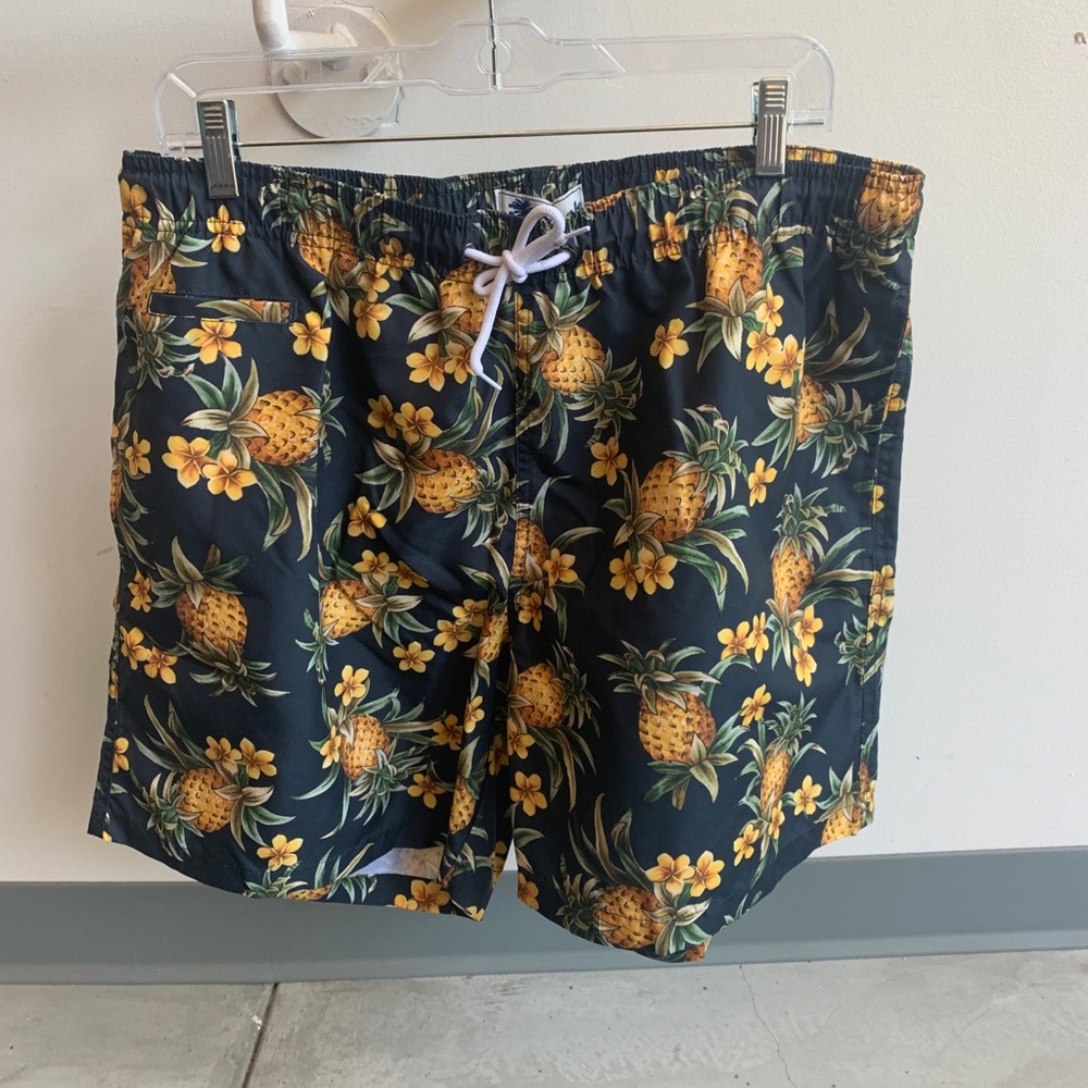 Trunks San O Short Pineapple Floral Shorts